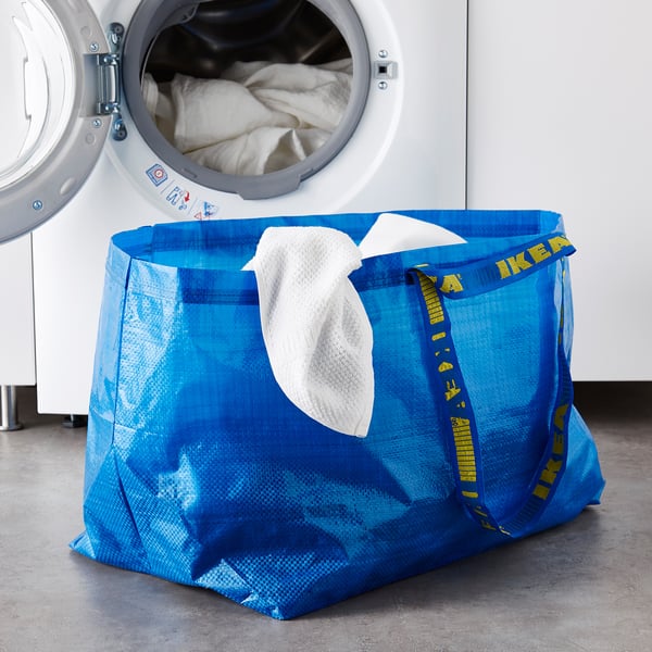 IKEA FRAKTA Shopping Bag Large Blue 21 ¾x14 ½x13 ¾ "/19 Gallon