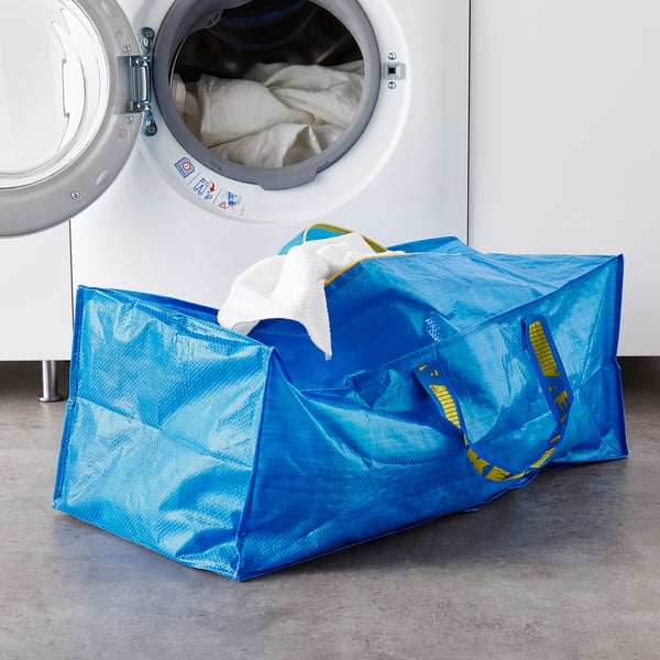 IKEA FRAKTA Storage Bag For Cart Blue 28 ¾x13 ¾x11 ¾ " 20 Gallon