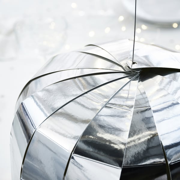 IKEA FRÖJDA Hanging Decoration Chrome Effect 11 ¾ "