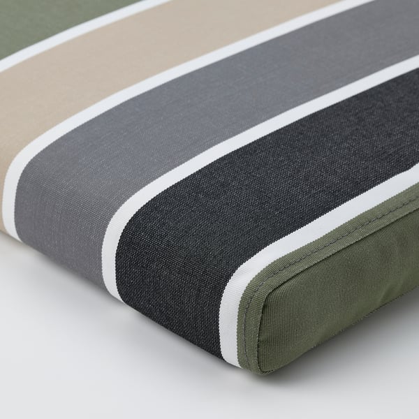 IKEA FRÖSÖN Cover For Seat/back Pad Outdoor/multicolor Stripe Pattern 45 5/8x17 3/4 "