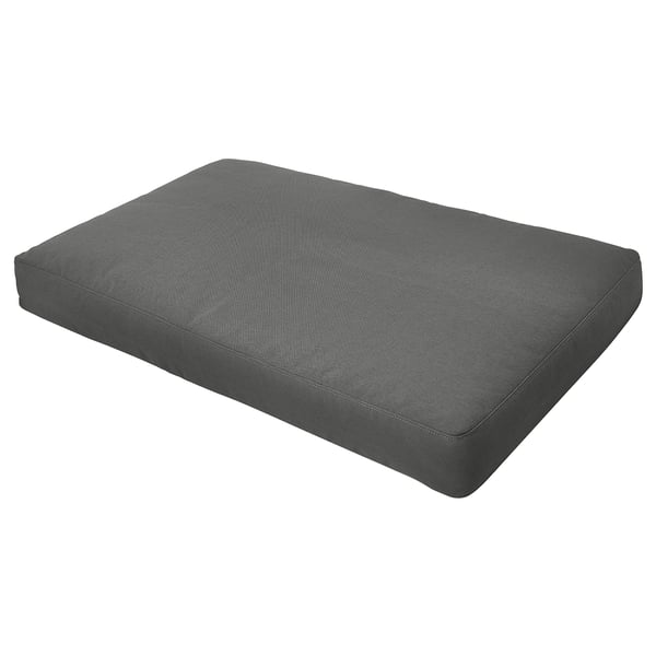 IKEA FRÖSÖN Cover for seat pad dark gray outdoor 48 7/8x24 3/8 "