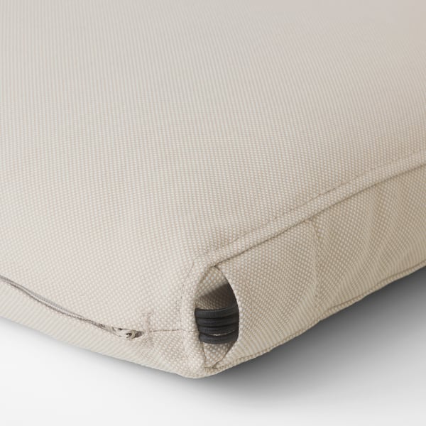 IKEA FRÖSÖN/DUVHOLMEN Chair Pad Outdoor Beige 19 5/8x19 5/8 "