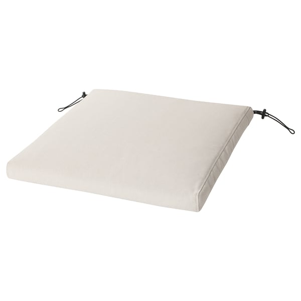 IKEA FRÖSÖN/DUVHOLMEN Chair pad outdoor beige 19 5/8x19 5/8 "
