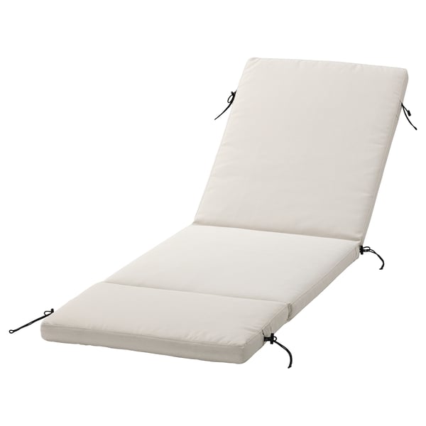 IKEA FRÖSÖN Sun lounger cushion cover outdoor beige 74 3/4x23 5/8 "