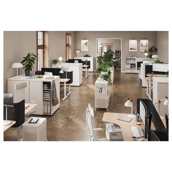 IKEA GALANT Cabinet With Sliding Doors White 63x47 1/4 "