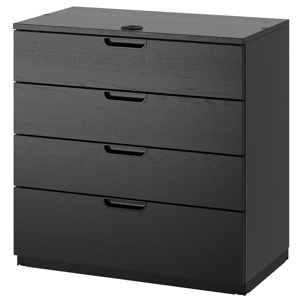 IKEA GALANT Drawer unit black stained ash veneer 31 1/2x31 1/2 "