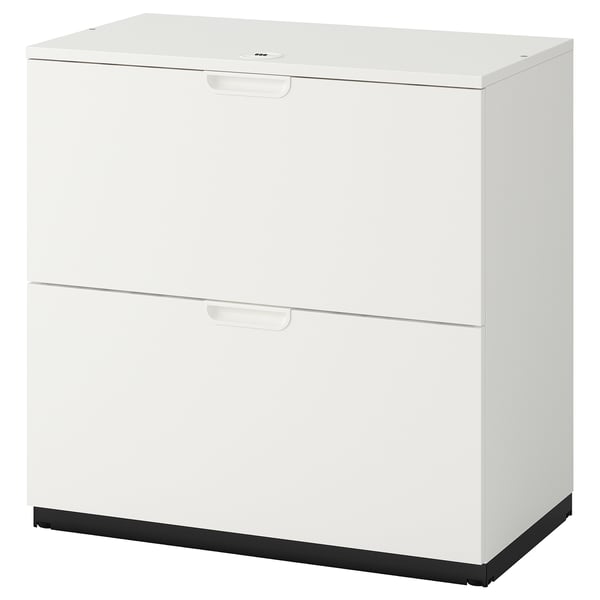 IKEA GALANT Drawer unit/drop file storage white 31 1/2x31 1/2 "