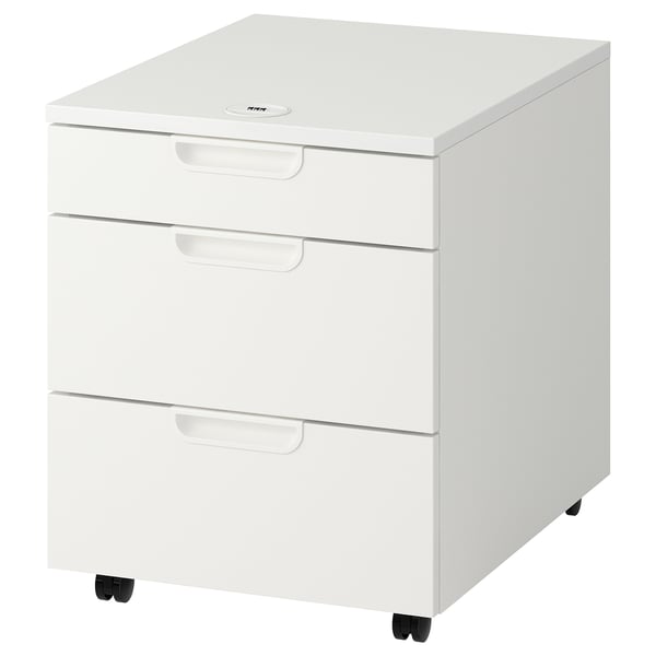 IKEA GALANT Drawer unit on casters white 17 3/4x21 5/8 "