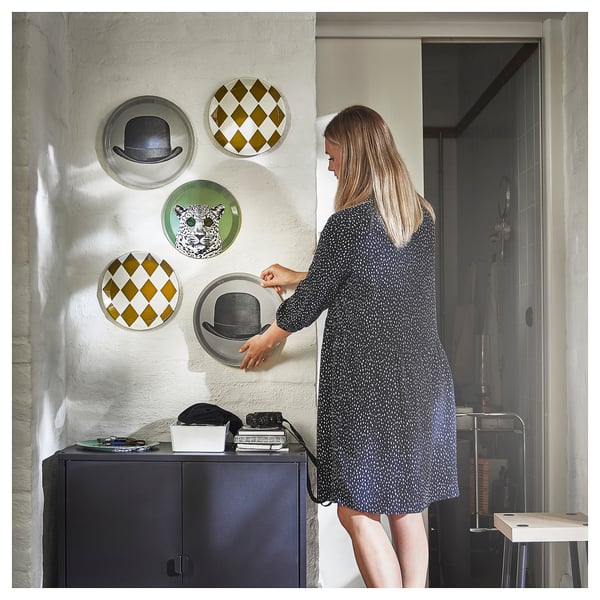 IKEA GALLERISKOG Wall Decoration Set Of 3 Mixed Motifs