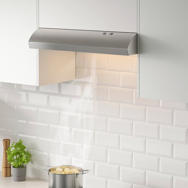 IKEA GENOMDRIVA Under Cabinet Range Hood Stainless Steel