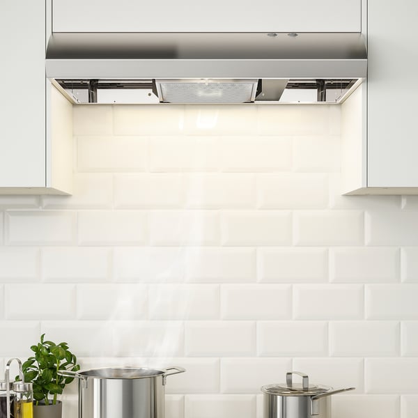 IKEA GENOMDRIVA Under Cabinet Range Hood Stainless Steel