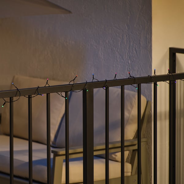 IKEA GETKÅL LED Lighting Chain Adjustable Color Battery Operated/outdoor 177 1/8 "