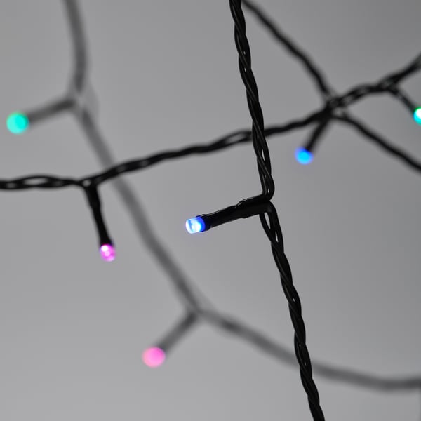 IKEA GETKÅL LED Lighting Chain Adjustable Color Battery Operated/outdoor 177 1/8 "