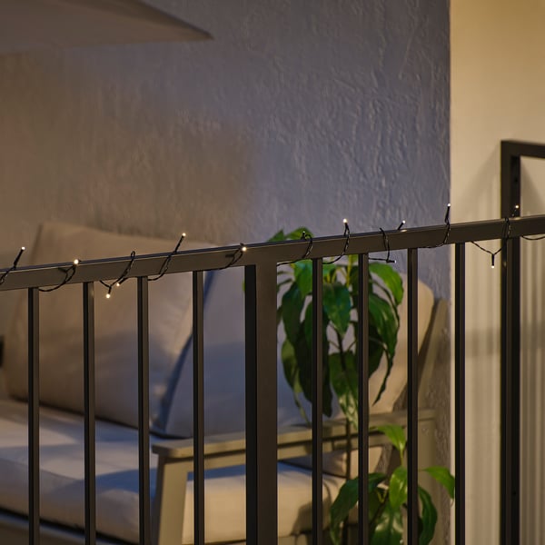 IKEA GETKÅL LED Lighting Chain Battery Operated Outdoor 177 1/8 "