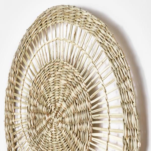 IKEA GILLSTAD Wall Decoration Set Of 3 Sedge Handmade