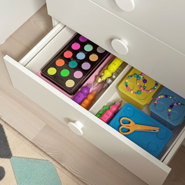 IKEA GODISHUS 3-drawer Chest White 23 5/8x16 7/8x23 5/8 "