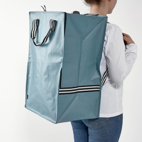 IKEA GÖRSNYGG Bag Blue 15 ¾x11 ¾x23 ½ "/19 Gallon