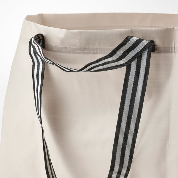 IKEA GÖRSNYGG Shopping Bag Large Light Beige 22 ½x14 ½x15 ¼ "/2401 Oz