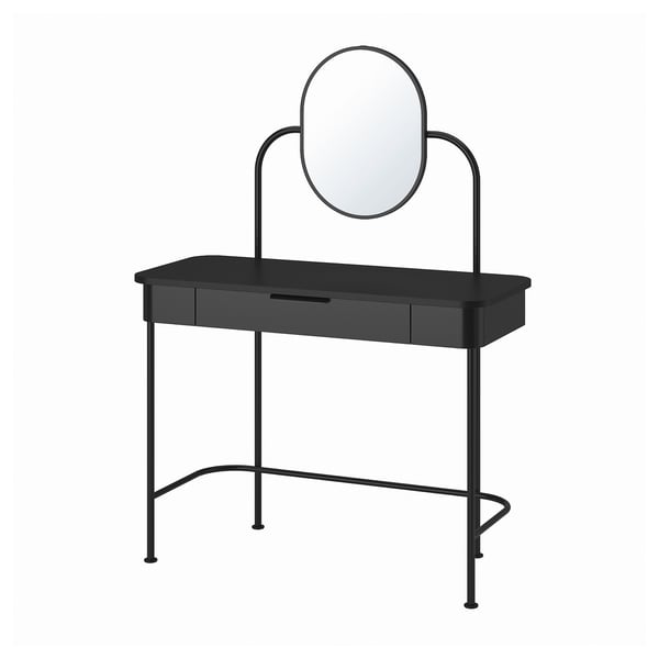 IKEA GRÅFJÄLLET Dressing table anthracite 39 3/8x16 1/2 "