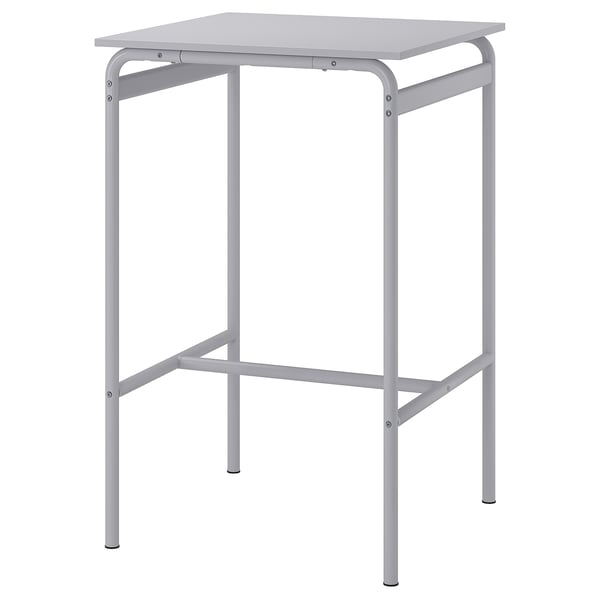 IKEA GRÅSALA Bar table gray/gray 26 3/8x26 3/8x41 3/8 "