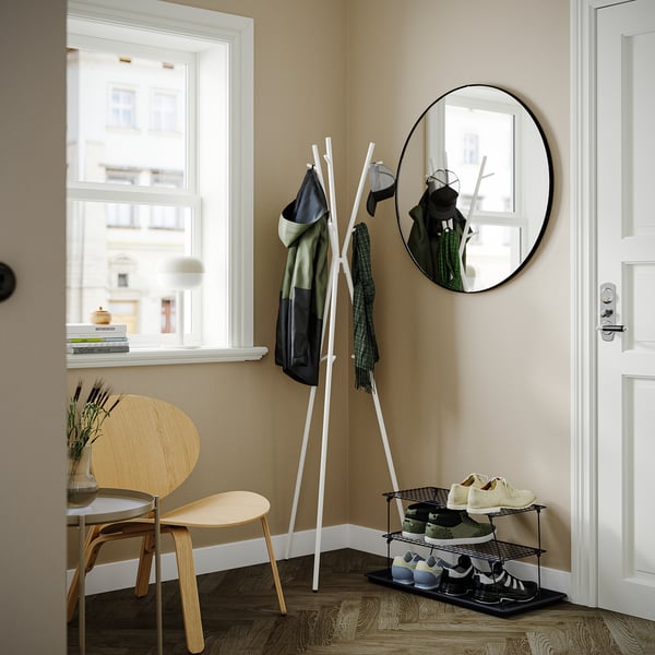 IKEA GREJIG / EKRAR Hallway Furniture Set Of 4 White/gray