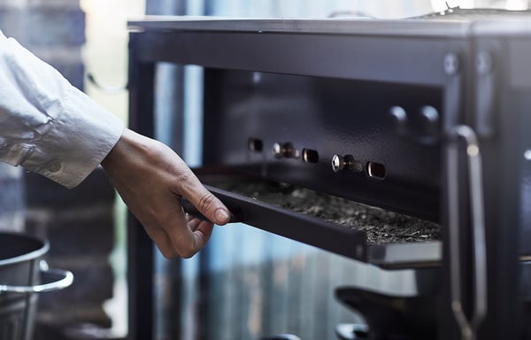 IKEA GRILLSKÄR Kitchen With Charcoal Bbq Outdoor Stainless Steel 67 3/4x24 "
