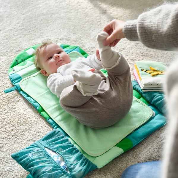 IKEA GRÖNFINK Changing Pad Foldable/green 27 1/2x13 3/4 "