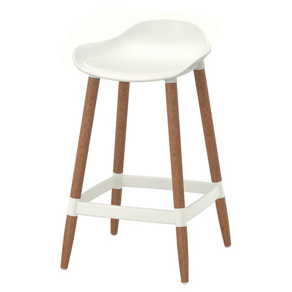IKEA GRÖNSTA Bar stool counter height white/indoor/outdoor 25 1/4 "