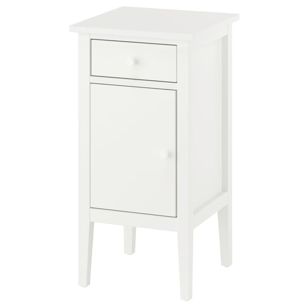 IKEA GULLABERG Nightstand with 1 drawer with door/white 15x15 3/4x29 1/2 "