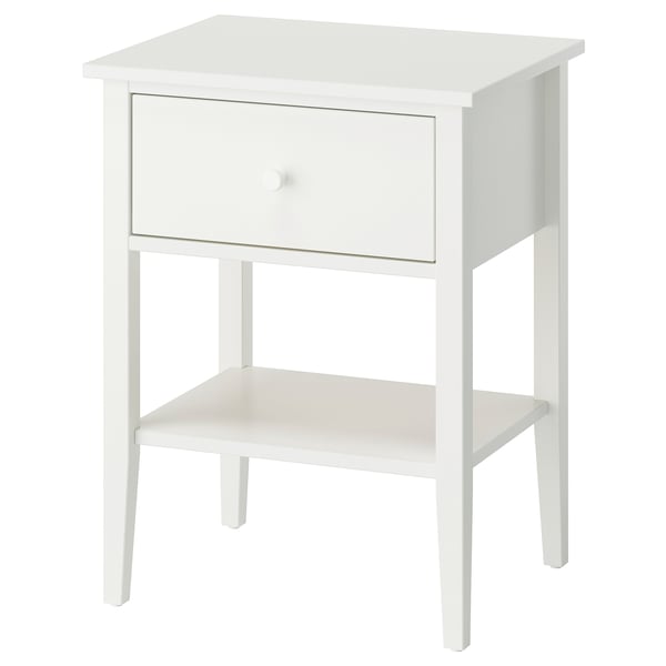IKEA GULLABERG Nightstand with 1 drawer with shelf/white 20 7/8x16 7/8x27 1/8 "