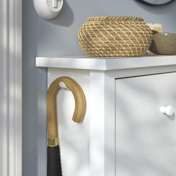 IKEA GULLABERG Shoe Cabinet With 4 Compartments White 41 3/8x8 5/8x42 1/8 "