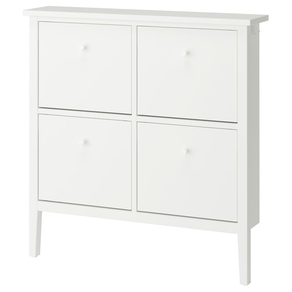 IKEA GULLABERG Shoe cabinet with 4 compartments white 41 3/8x8 5/8x42 1/8 "