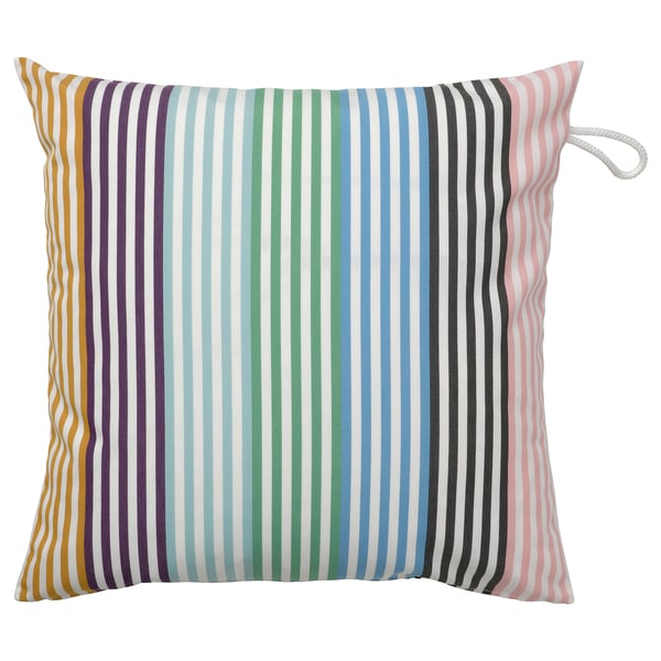 IKEA GULLBERGSÖ Cushion cover in/outdoor multicolor 20x20 "
