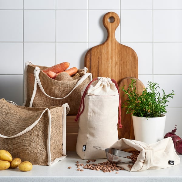 IKEA GULLRISMOTT Food Storage Bag For Dry Goods 3.5 Qt