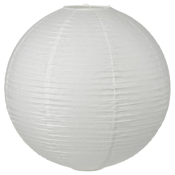 IKEA GULLSUDARE Pendant lamp shade white/handmade 17 ¾ "