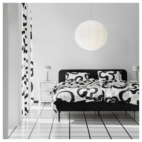 IKEA GULLSUDARE Pendant Lamp Shade White/handmade 27 ½ "