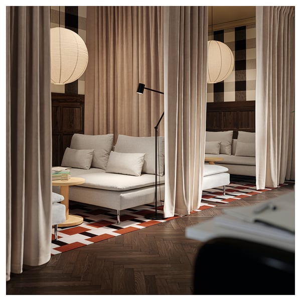 IKEA GULLSUDARE Pendant Lamp Shade White/handmade 27 ½ "