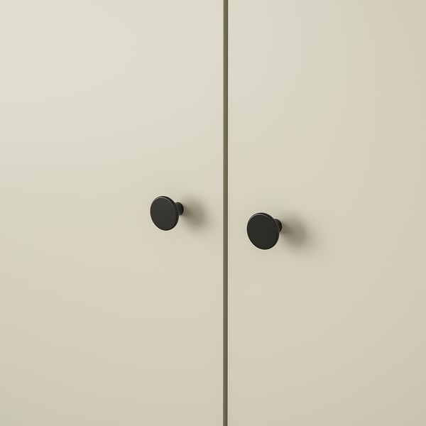 IKEA GURSKEN Wardrobe With 2 Doors Light Beige 23 3/8x21 5/8x73 1/8 "