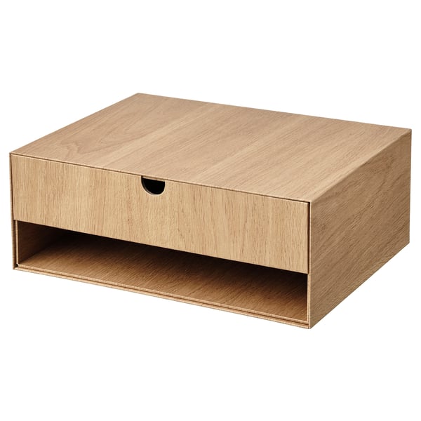 IKEA HÄSTVISKARE Mini chest of drawers oak effect 12 ½x9 ½ "