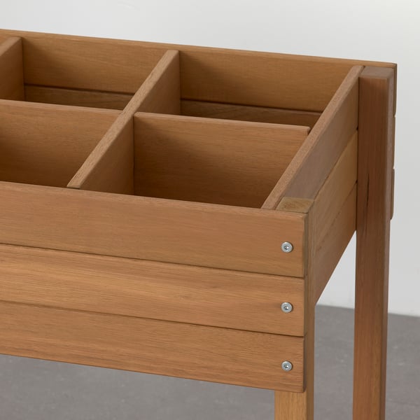 IKEA HATTHOLMEN Plant Stand Stained Eucalyptus/outdoor