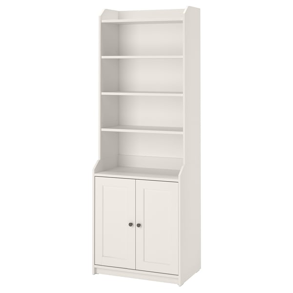 IKEA HAUGA High Cabinet With 2 Doors White 27 1/2x78 3/8 "