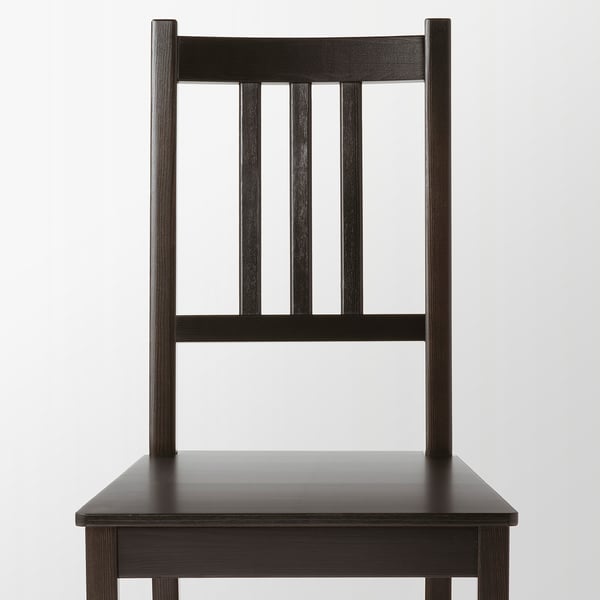 IKEA HAUGA / STEFAN Table And 6 Chairs Gray/gray 66 1/8x29 1/8 "