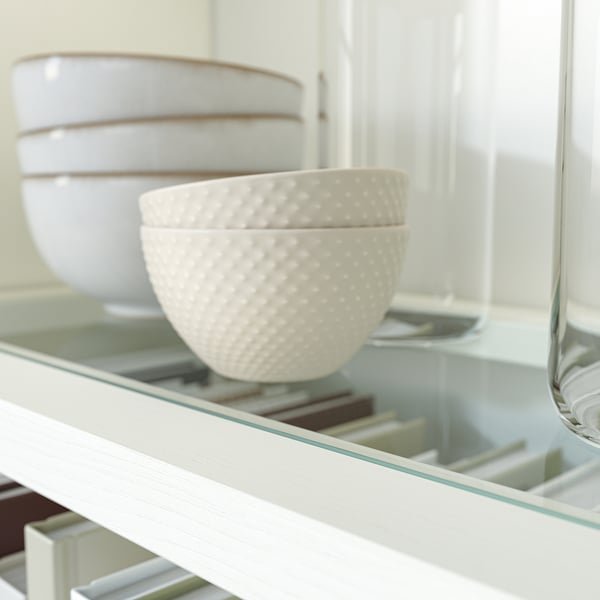 IKEA HAVSTA Storage Combination W/glass Doors White 31 7/8x18 1/2x83 1/2 "