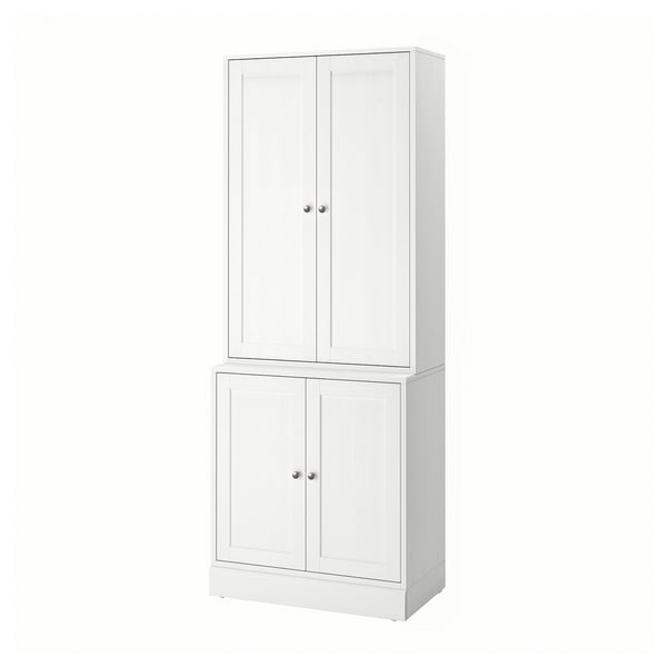 IKEA HAVSTA Storage combination with doors white 31 7/8x18 1/2x83 1/2 "