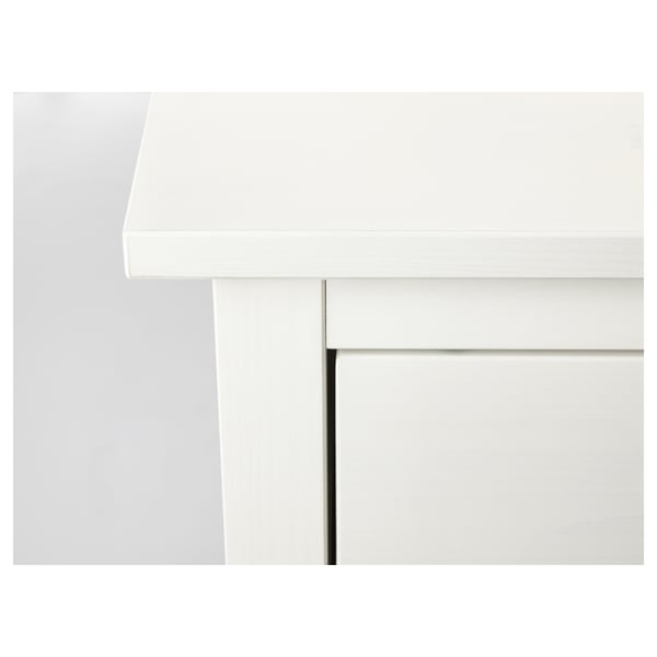IKEA HEMNES 3-drawer Chest White Stain 42 1/2x37 3/4 "
