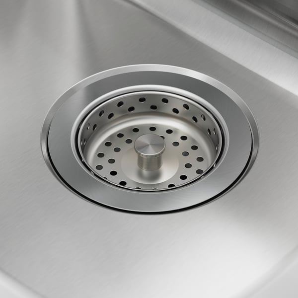 IKEA HILLESJÖN Double Bowl Top Mount Sink Stainless Steel 29 1/2x18 1/8 "