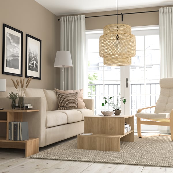 IKEA HOLMERUD Coffee Table Oak Effect 35 3/8x21 5/8 "