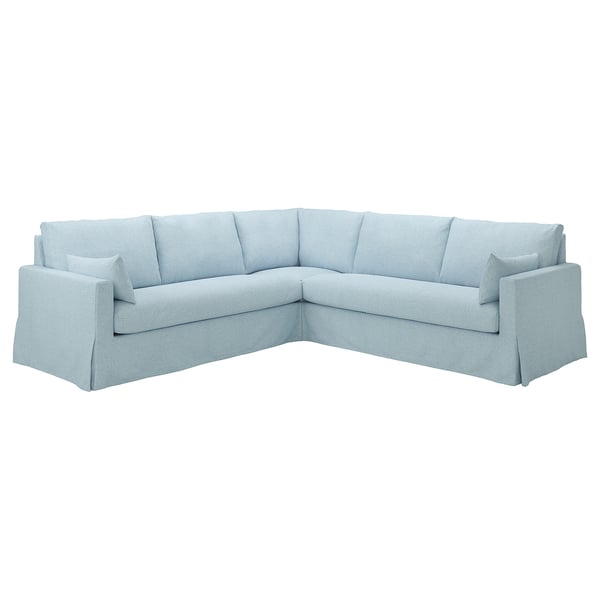 IKEA HYLTARP Cover For Sectional 4-seat Kilanda Pale Blue