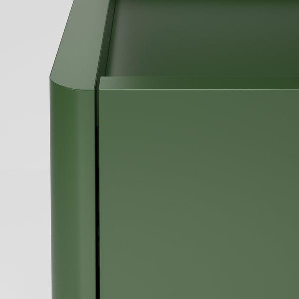IKEA IDÅSEN Cabinet With Doors And Drawers Dark Green 31 1/2x18 1/2x46 7/8 "