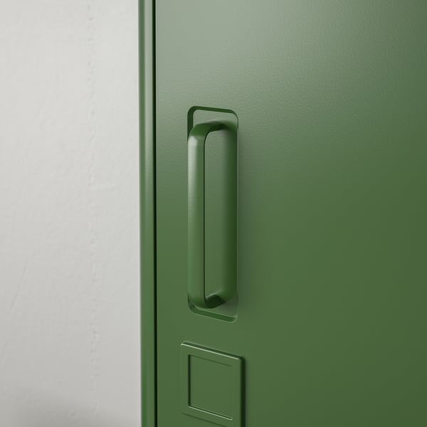 IKEA IDÅSEN High Cabinet With Drawer And Doors Dark Green 17 3/4x67 3/4 "